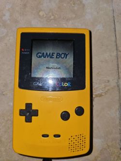 Gameboy Yellow Original