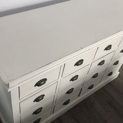 16 Drawer Dresser, Craft, Office , or CD Storage Cabinet