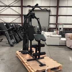 Centr cable machine multigym with attachment