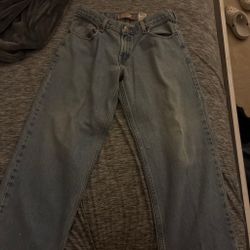 Vintage Levi's Light Wash Denim Jeans Size W32 L27