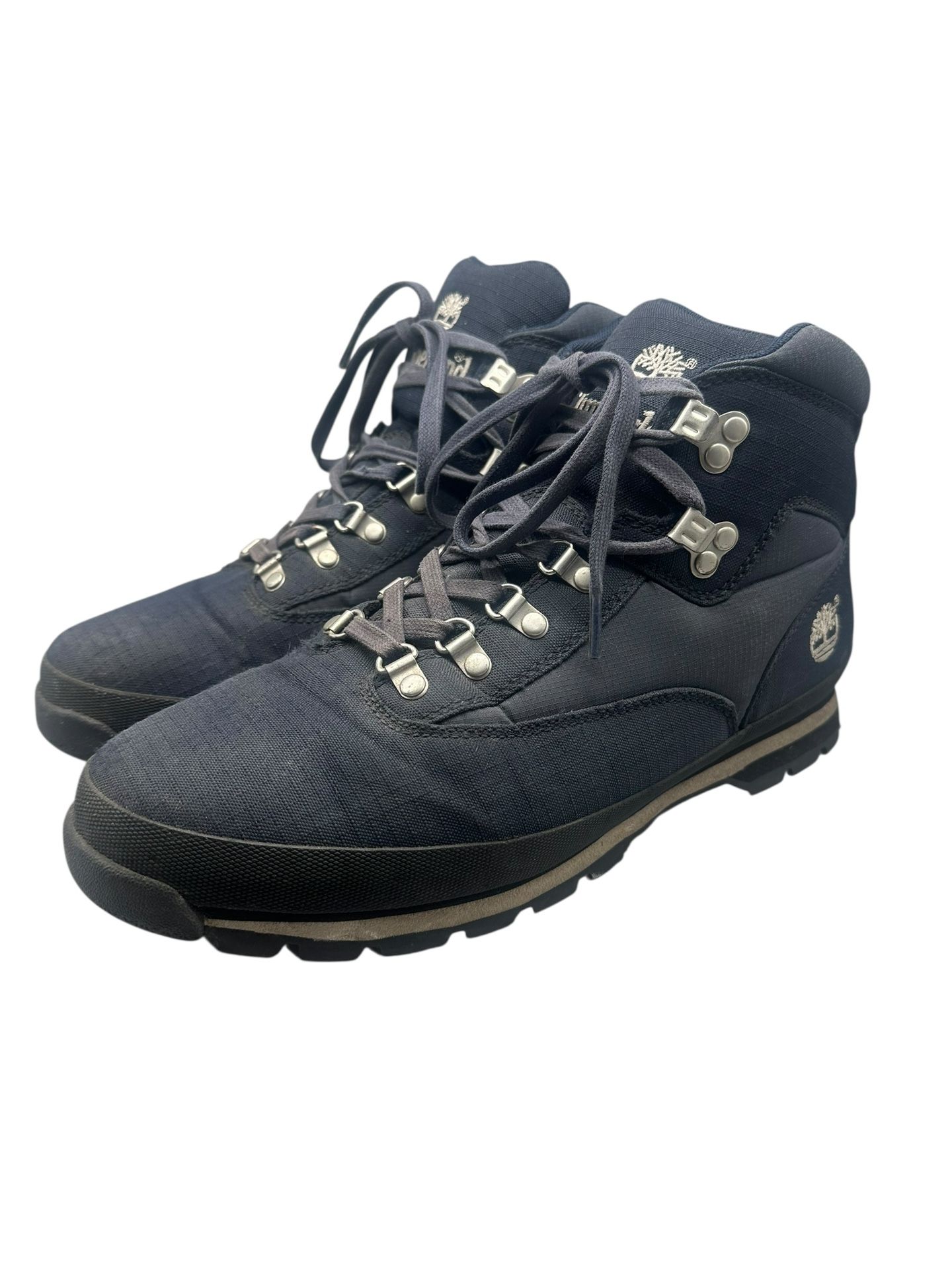 Timberland Euro Hiker Hiking Boots Navy Blue/Black A12Iv Men’s Size 12