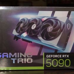 MSI Nvidia GeForce RTX 5090 32G gaming Trio OC GDDR7 Gen 5 Graphics card 