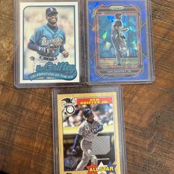 Ken Griffey Jr. Cards (3)