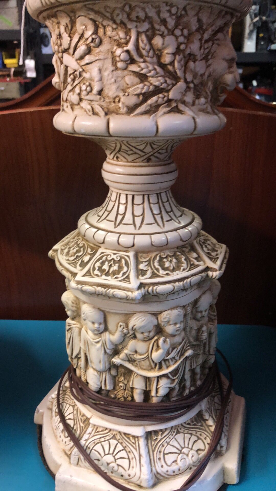 Asian Tall table lamp VINTAGE