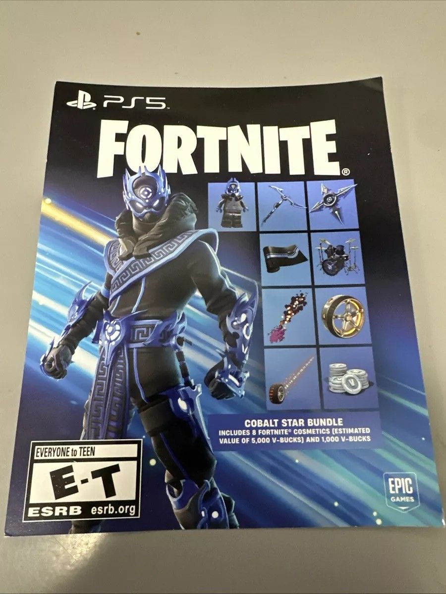 Fortnite Cobalt Digital Buddle Came With My Ps5