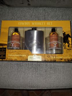 Yellowstone Dutton Ranch Cowboy Whiskey Gift Set