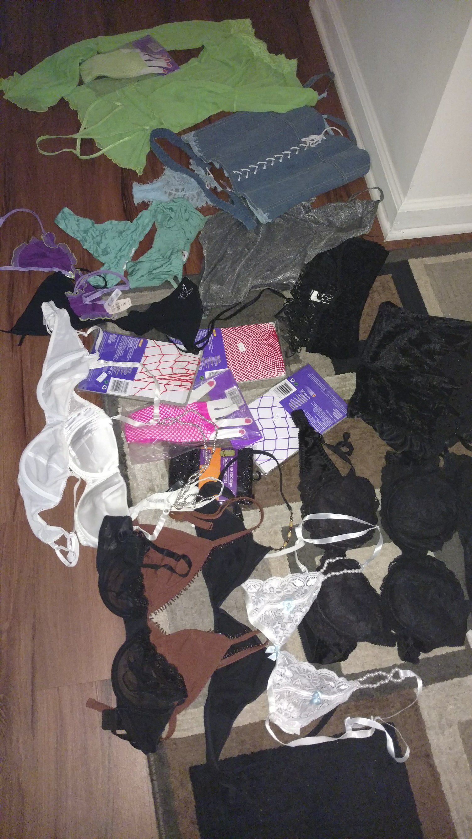 Victoria's Secrets, Frederick's of Hollywood, Brazilian line, and express