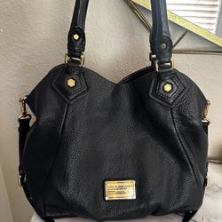 Marc Jacobs Black Leather Handbag 
