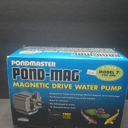 Pond Master Pond Mag Magnetic Drive Submersible Water Pump 