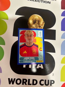 Lamine Yamal Panini Sticker