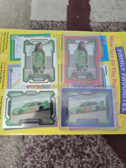 Nascar Danica Patrick Panini Prizm Cards