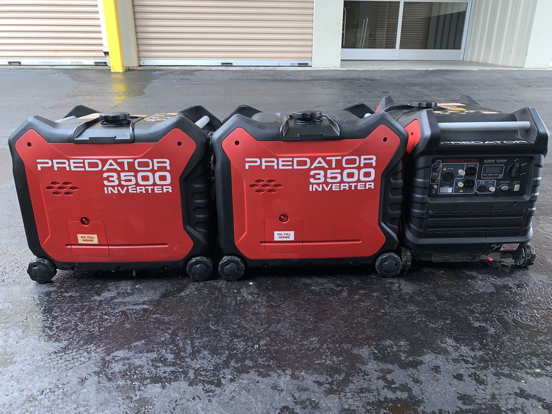 Predator 3500 inverter Generator