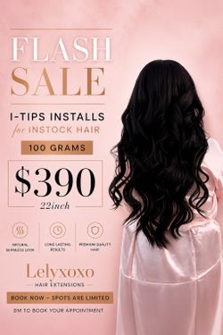 Itips 100grams Hair extensions