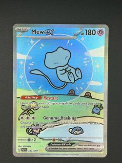 Mew Ex - 232/091 Bubble Mew