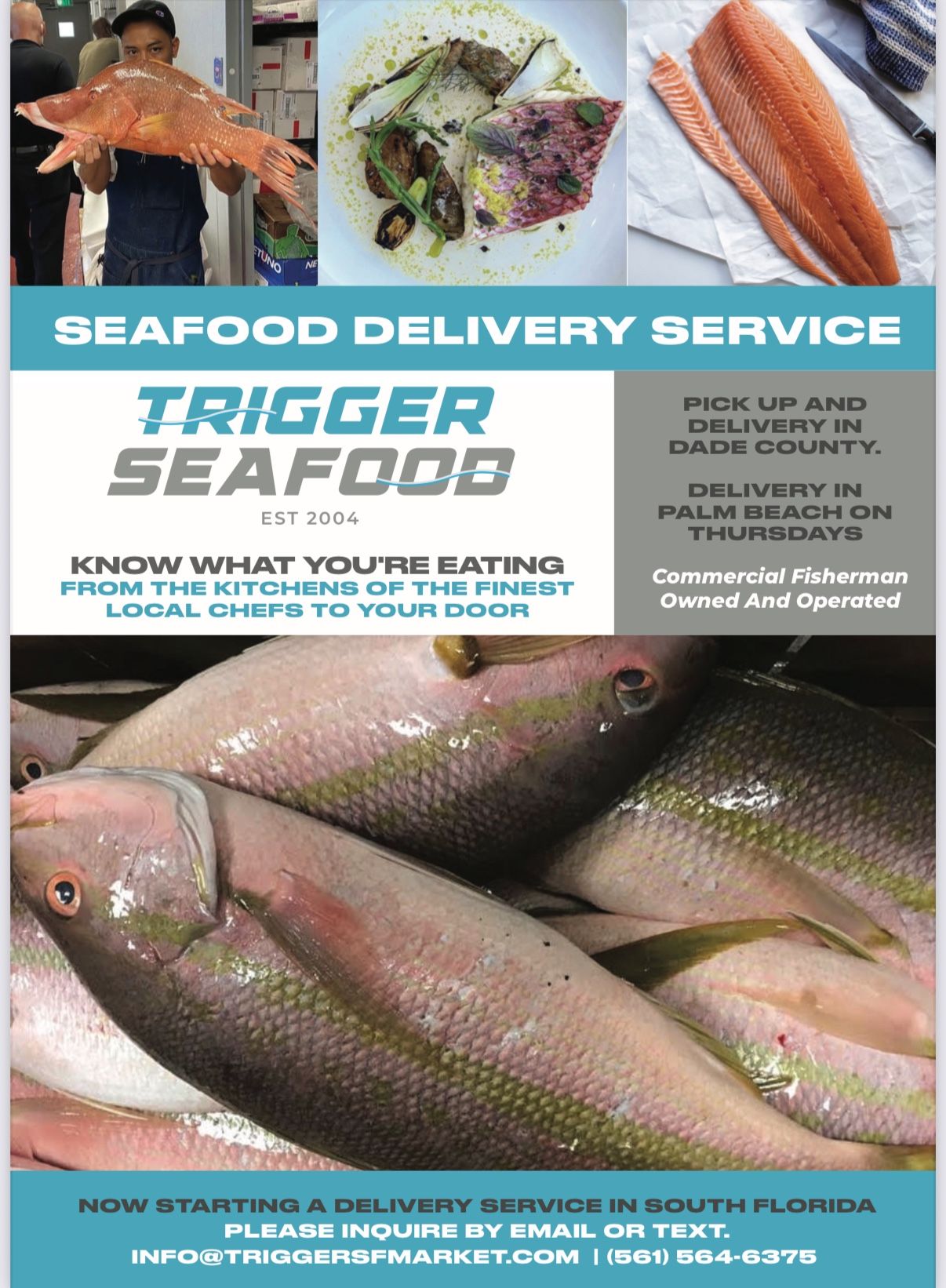 Seafood Delivery!