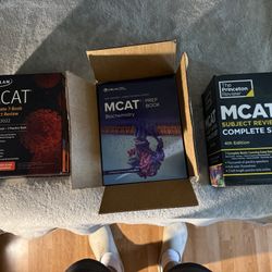 MCAT TEST PREP BOOKS 