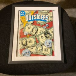 Comic Frame The Outsiders Issue 4 