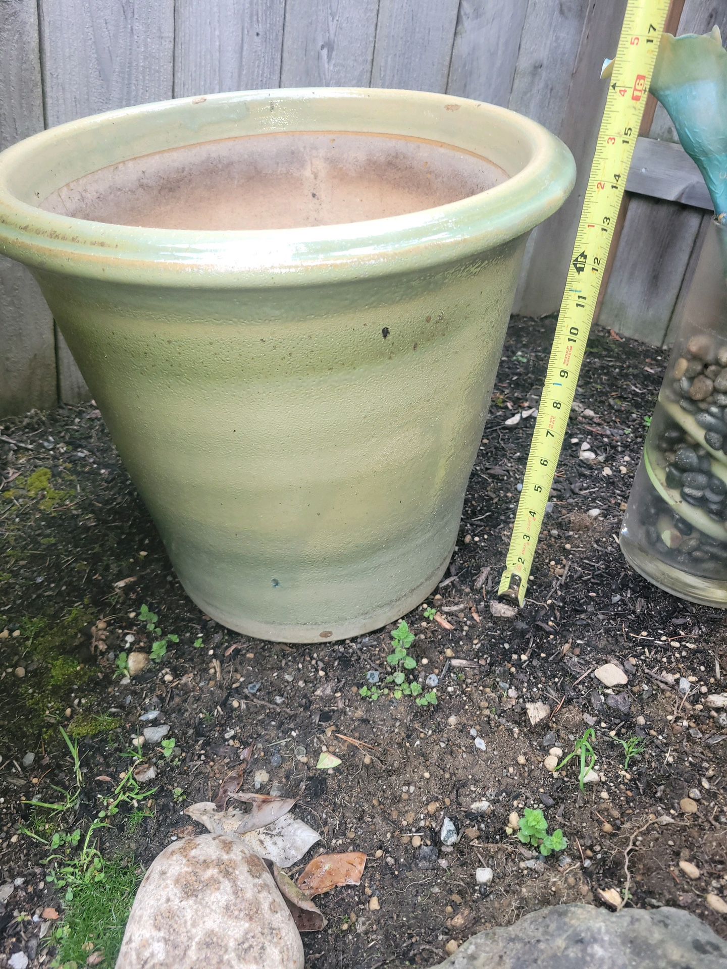 15" Ceramic Plantar Pot