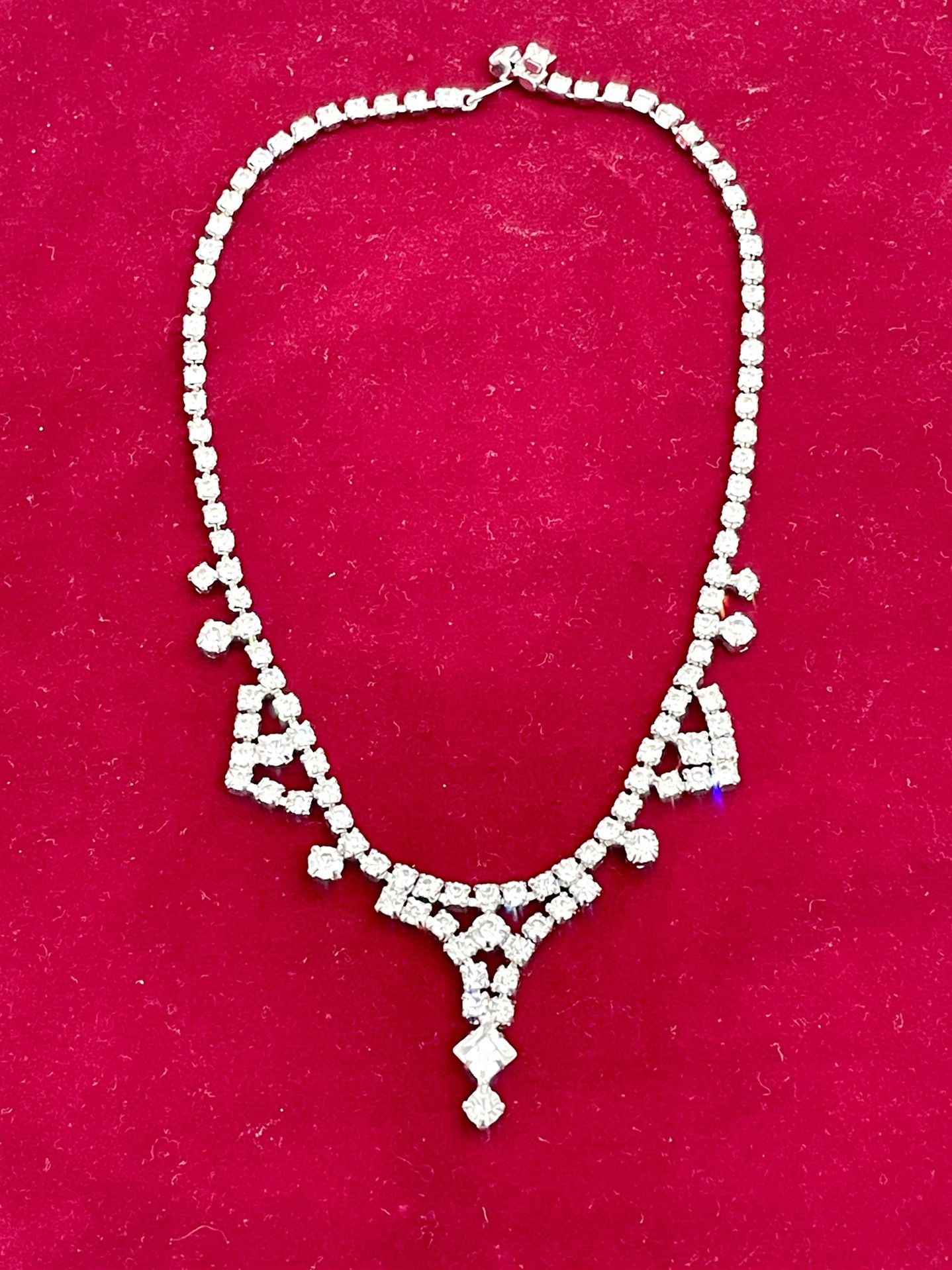 Magnificent Vintage Rhinestone Necklace