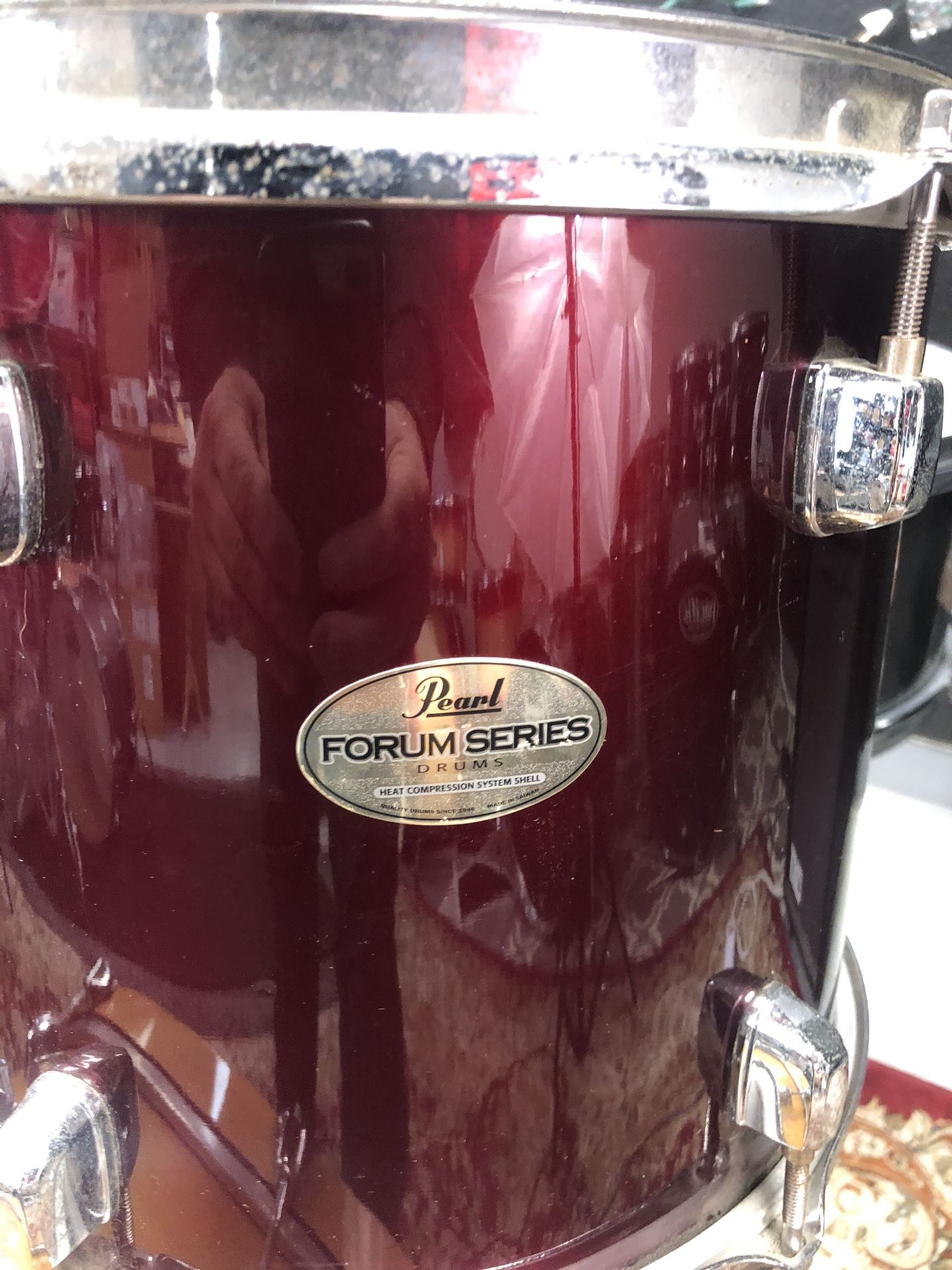Drum set 4pc mixed set Pearl, Yamaha, Gretsch, PDP