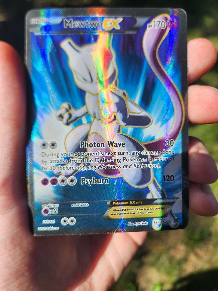 Full Art Holographic Mewtwo EX