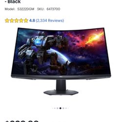 32in Curved Monitor 