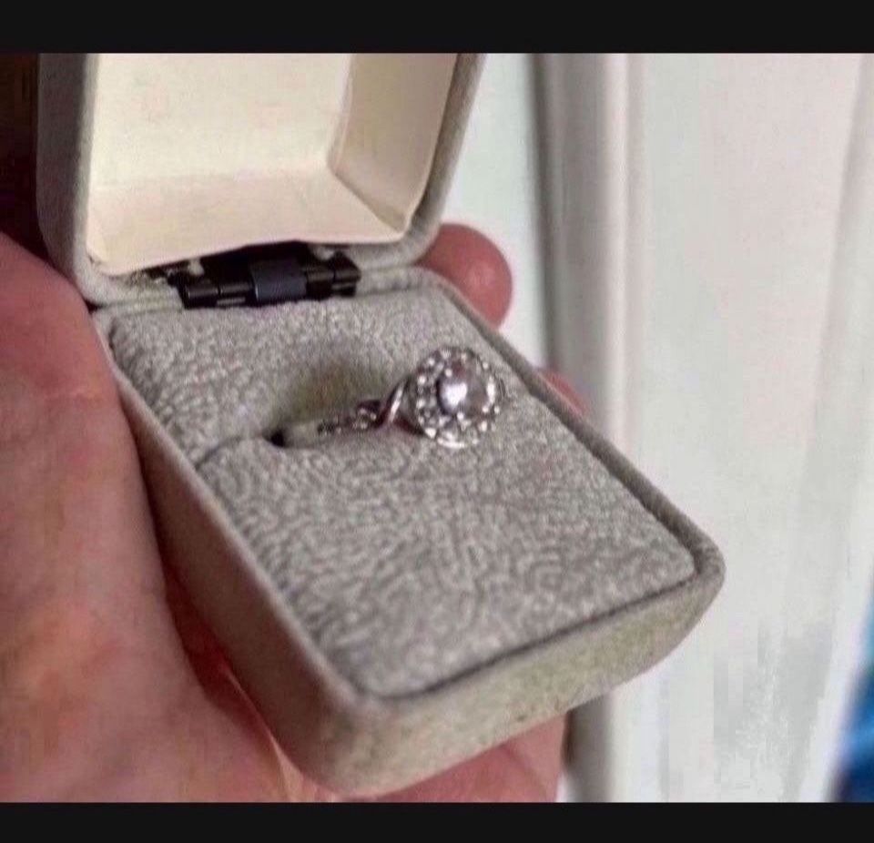 Sterling silver925  ring size 8 