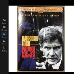 Patriot Games (DVD) Factory Sealed