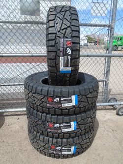 LT 275/70/18 New Hercules TIS Offroad RT1 10 Ply Tires