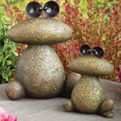 2 Frogs Resistant Statue Outdoor, Patio, Garden Decor