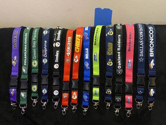 NFL TEAM LANYARDS $5 Each