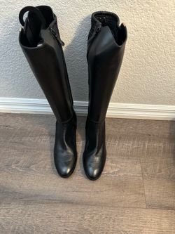 BRAND NEW BLACK LEATHER COLE  HAAN