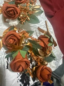 Artificial Rose Flower Arrangements Set