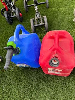 $10 each gas container