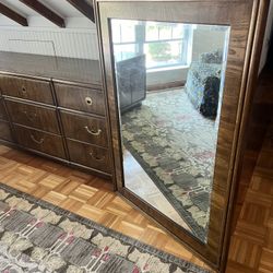 Mirror, Antique, Mid Century Modern 