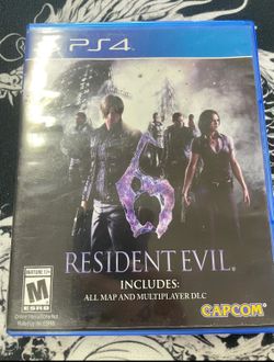 Resident Evil 6 PlayStation 4