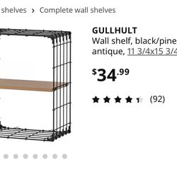 Selling TWO IKEA Wall Shelves