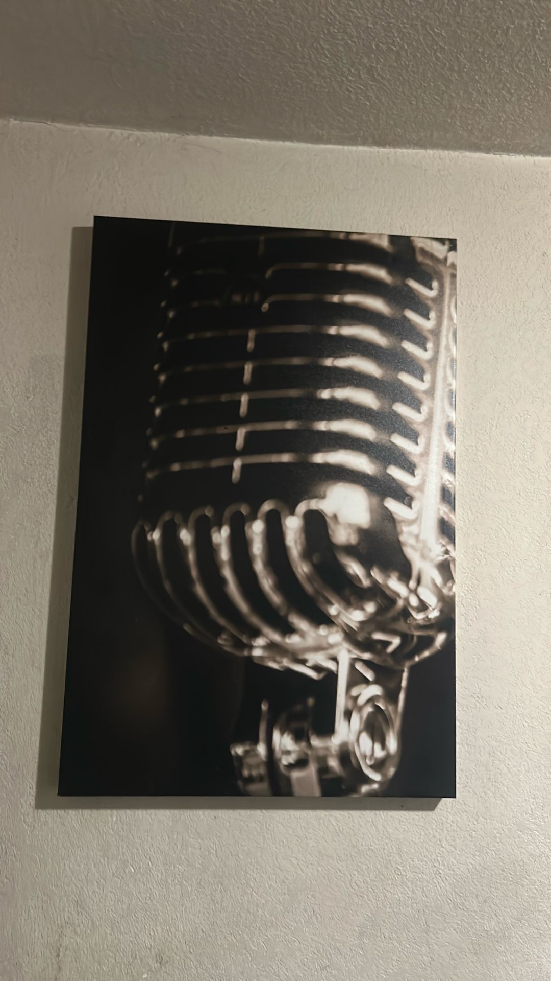 Vintage 1940’s Microphone Canvas Artwork
