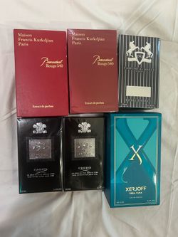 Collection of designer cologne