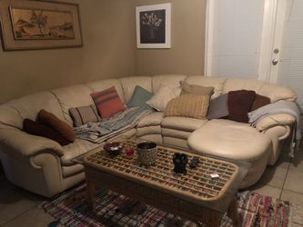 Selectional couch and coffee table for sale