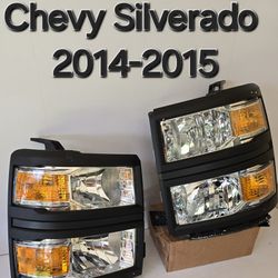 Chevy Silverado 2014-2015 Headlights 
