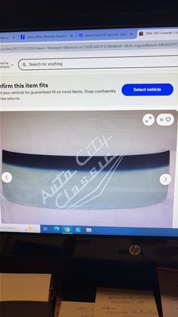 Chevelle windshield / rear window gkass