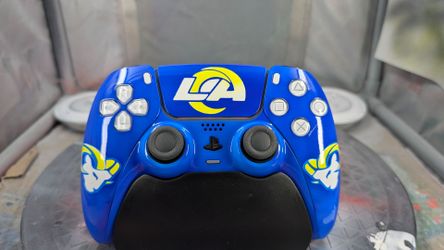 Custom painted LA Rams ps5 Controller
