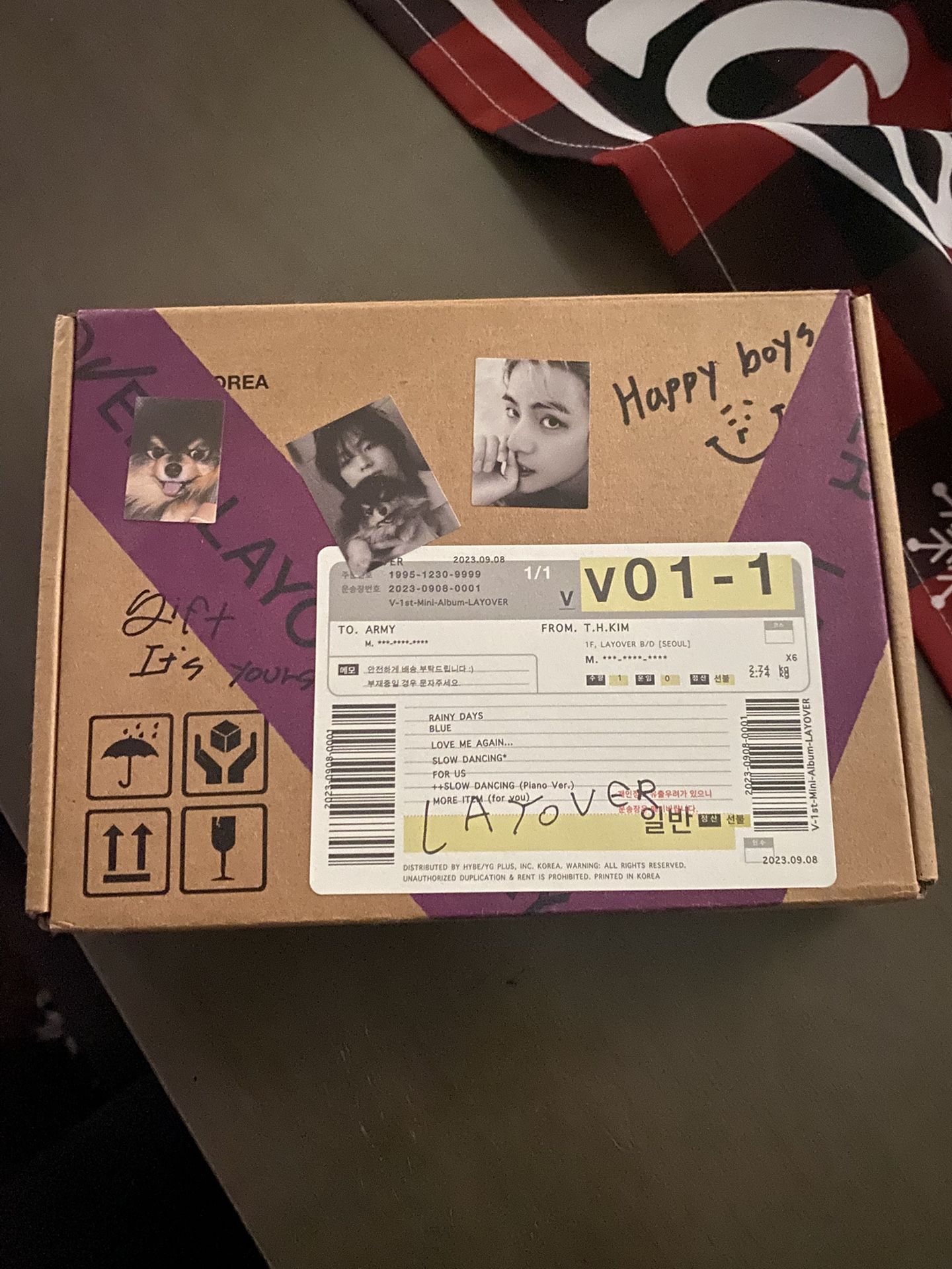 V - Layover Album (VIOLET ver.)