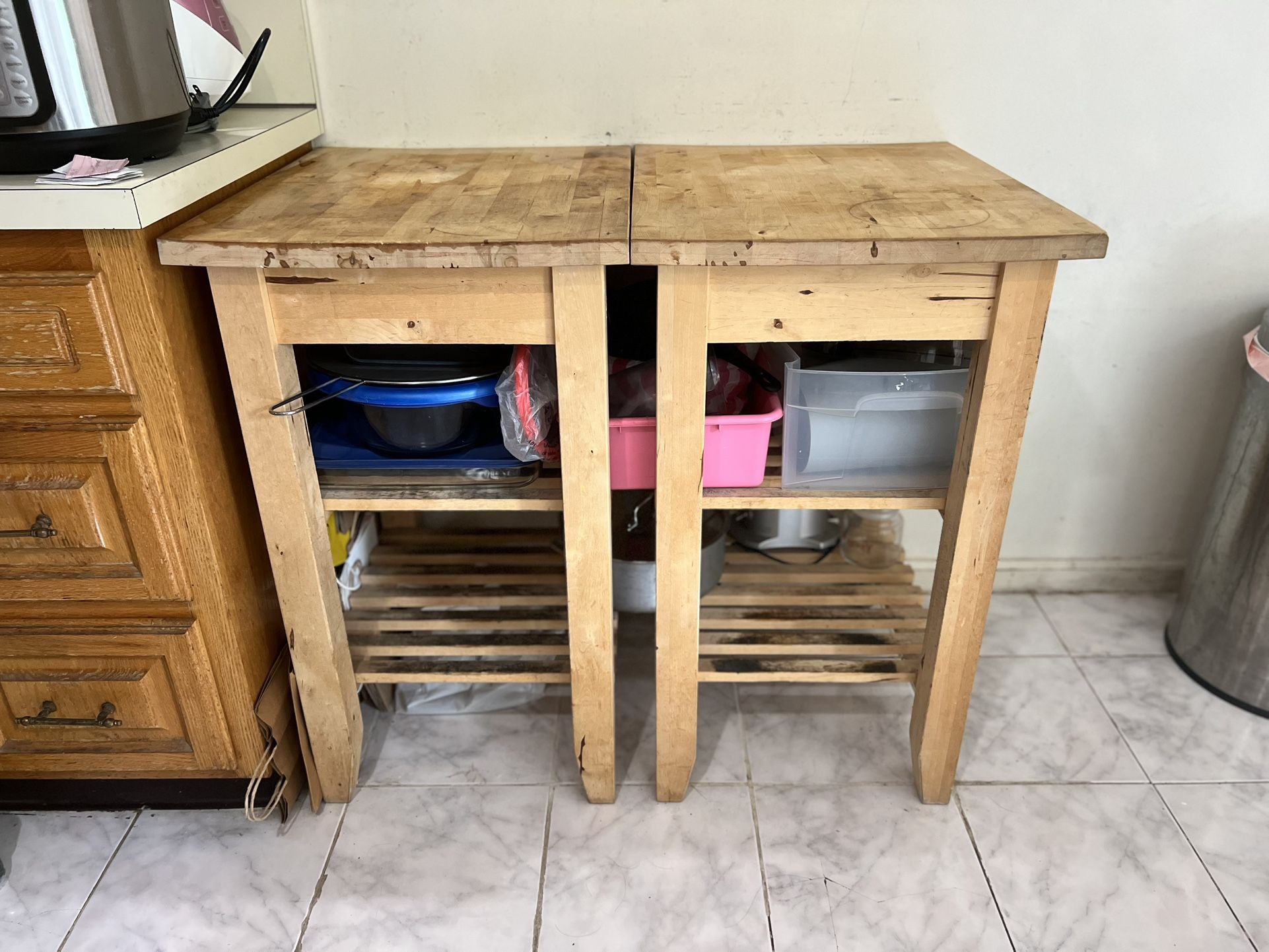 Wooden 30 tables