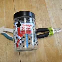 Treat Container And 2 Nail Trimmers