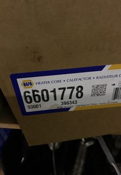 98 Chevy s10 heatercore. New in box