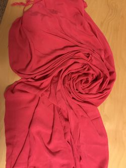 Pink shawl