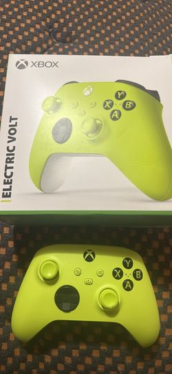 x box controller lime green