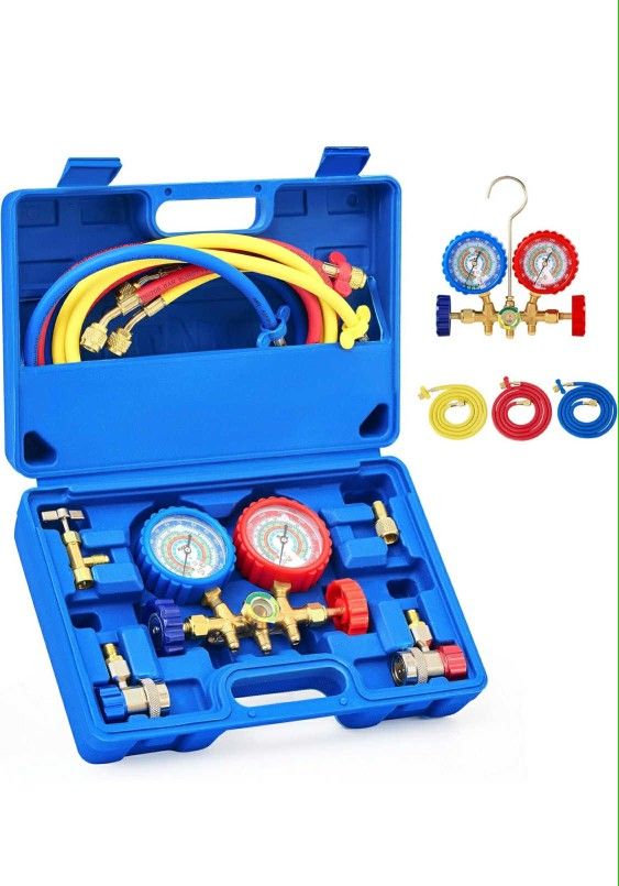 Orion Motor Tech AC Gauges, AC Manifold Gauge Set